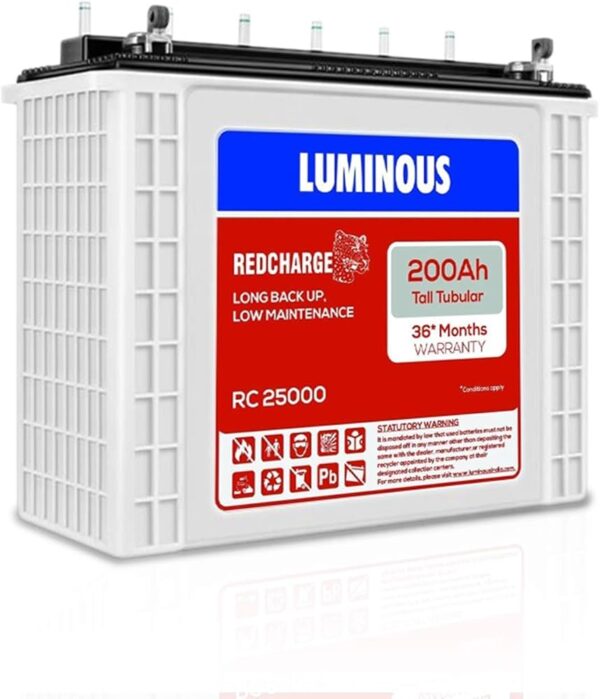 Luminous Megacharge 200 Tubular Battery