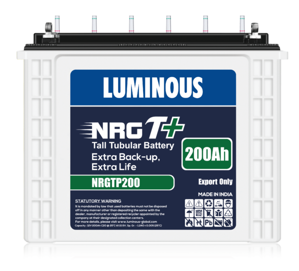 minous NRGT Signature 230 Tubular Battery